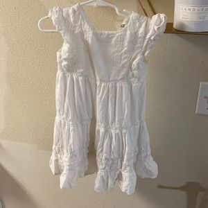 H&M white maxi dress